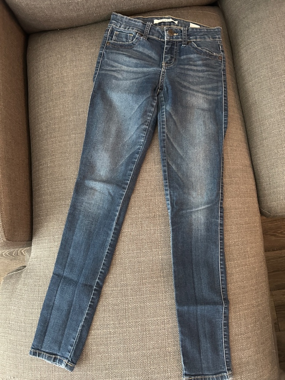 eunina Dark Blue Skinny Jeans